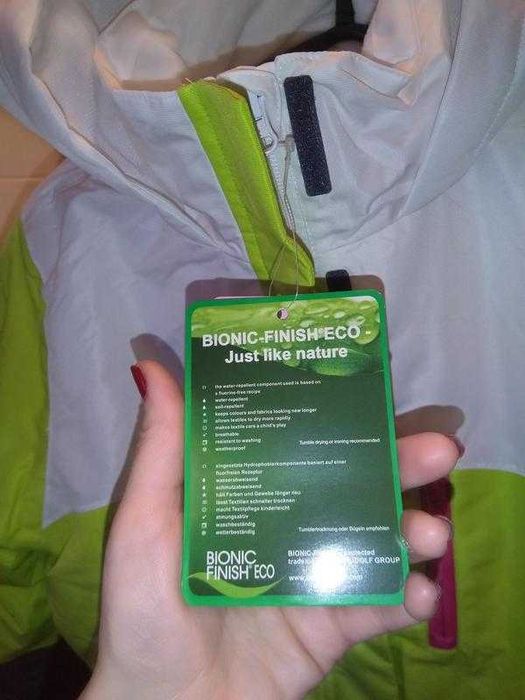 Лижна термо куртка німецька crane мембрана ріст 146-152 розмір xs