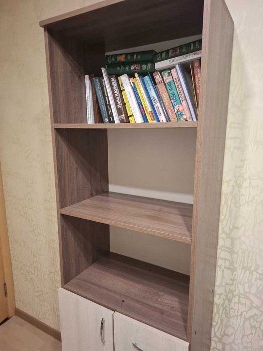 Шафа пенал з шухлядами і полицею з дверцятами ШхВхГ 60.5х190.5х37см