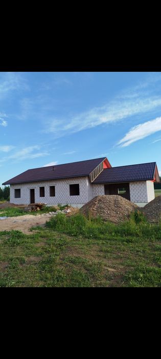 Будівництво будинків: Фундамент, кладка газоблоку, Покрівля...