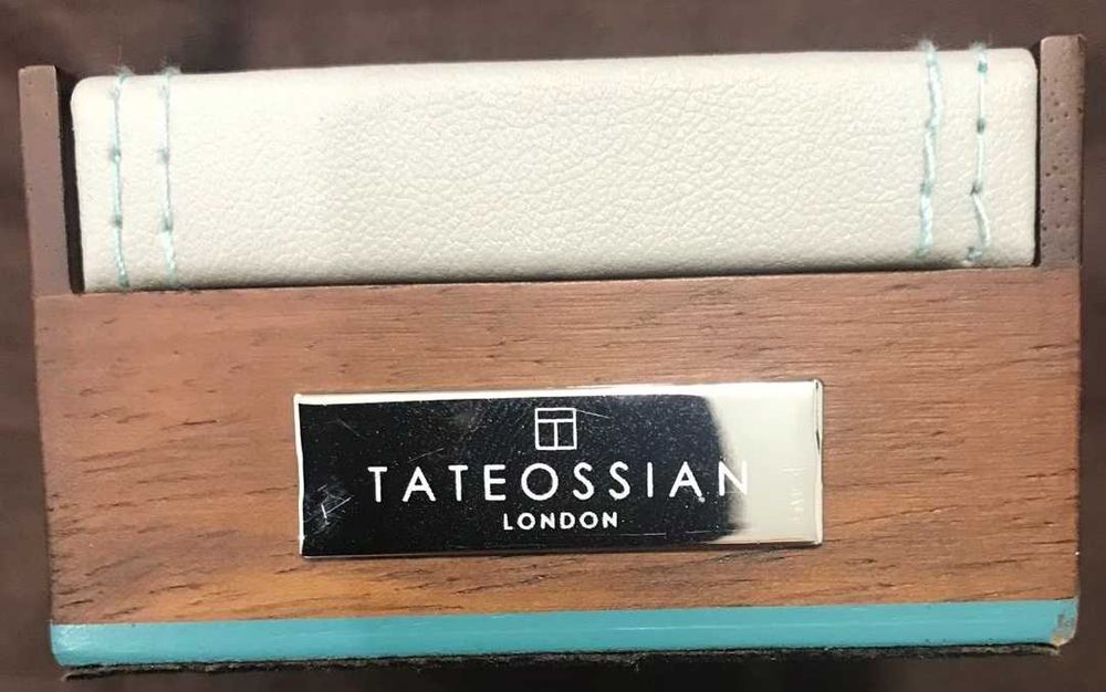 Серебряные  запонки бренд TATEOSSIAN (оригинал) Великобритания