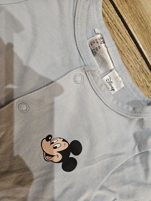Piżamki rampersy Miki H&M r 68