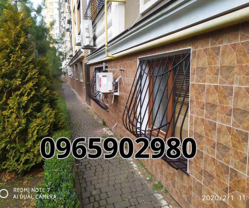 Металлические решётки для окон