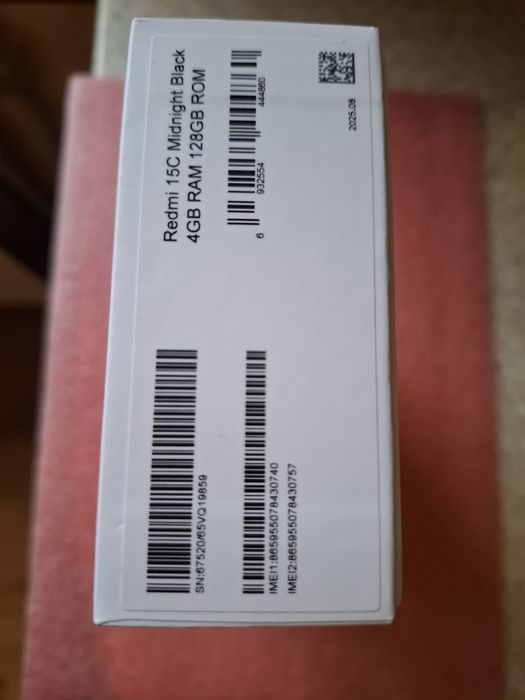 Xiaomi Redmi 15C, 4+4/128, NFC, новий