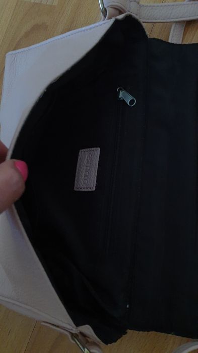 Torebka listonoszka różowa