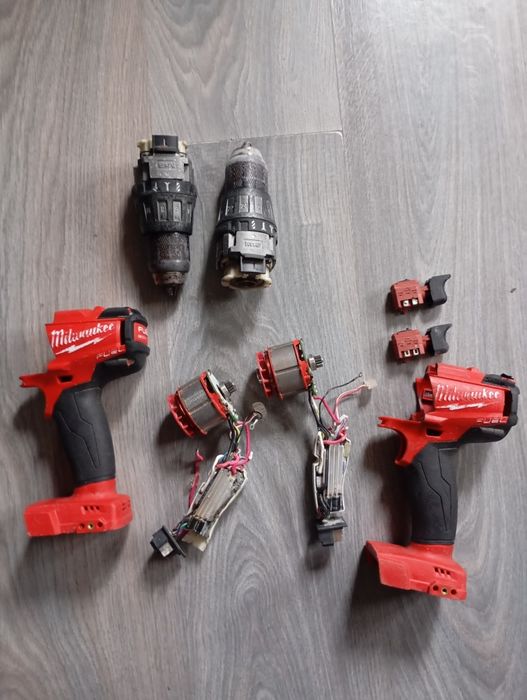 Запчасти от шуруповерта Milwaukee