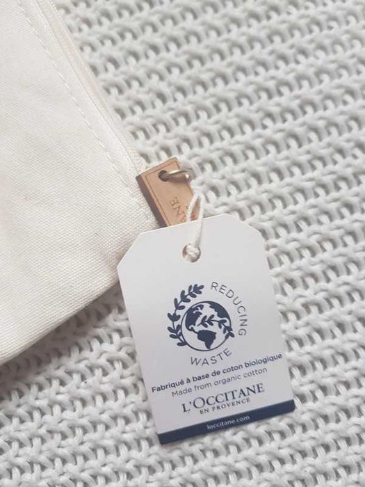 Loccitane kosmetyczka lniana