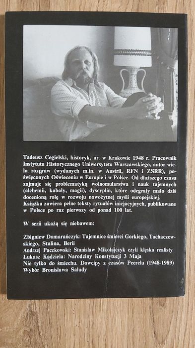 Sekrety masonów. Pierwszy stopień wtajemniczenia. Tadeusz Cegielski