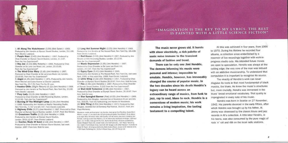 Jimi Hendrix - - - - - The Ultimate Experience - - - - - CD430717503706255363