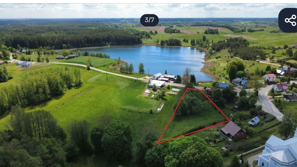 PiLNA Sprzedaż:Działka budowlana Mazury 3.389 m² - Widok 2