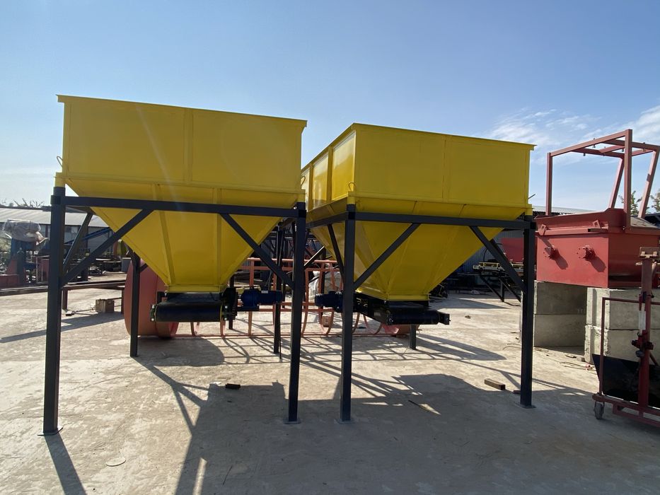 Бункер для сипучих матеріалів 8м3 , Накопичувач маталевий ,ємність