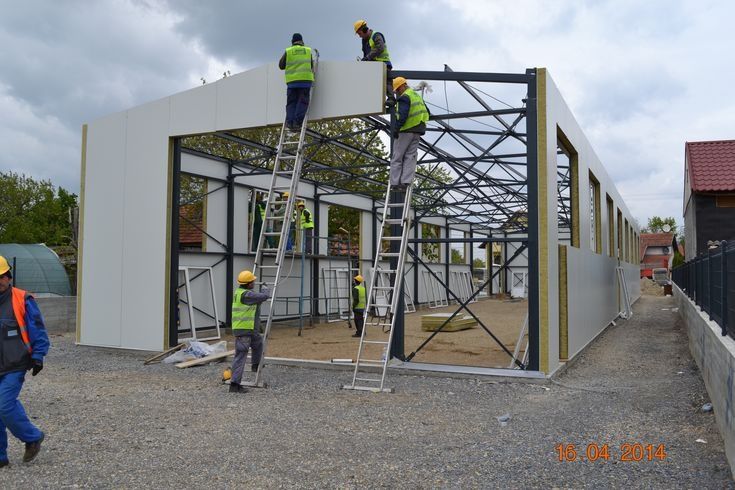 Професійний монтаж сендвіч-панелей. Гарантія. Договір.