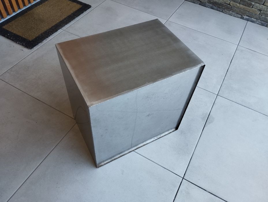 Floreira em inox 48*48cm