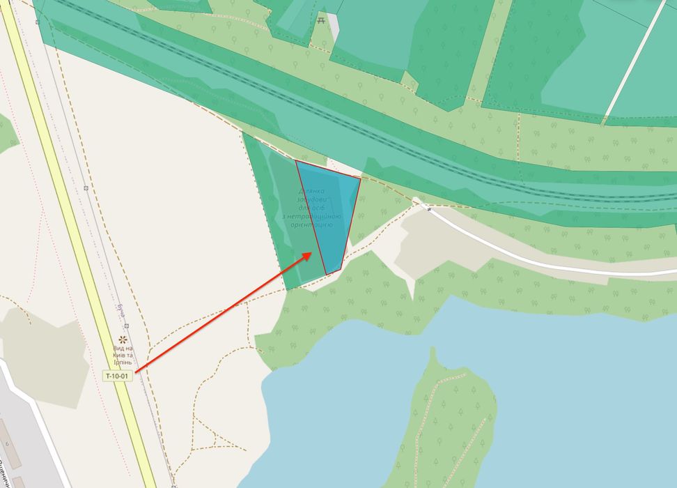 Продам земельну ділянку 67.66 соток біля бучанського карʼєру