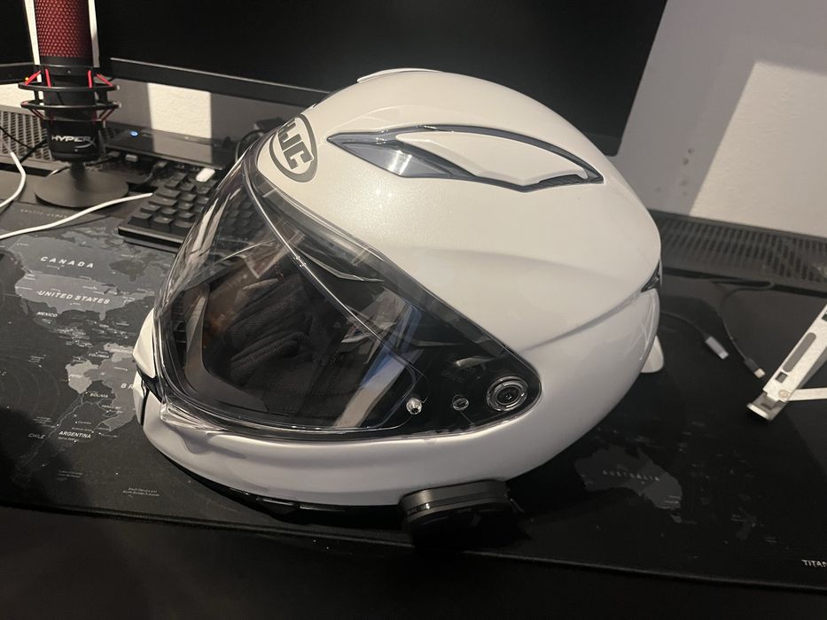 Capacete HJC F70 + Sena SF2