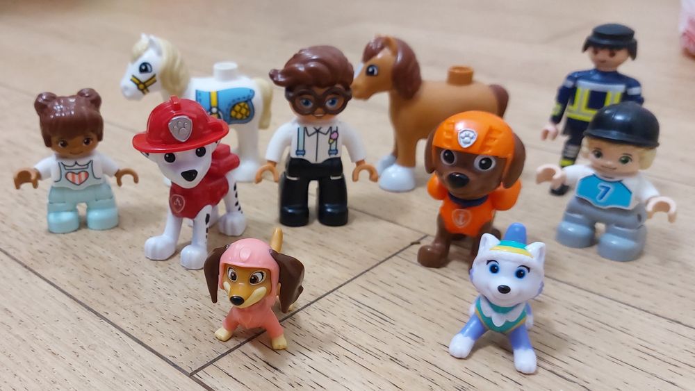Фигурки,человечки,животные Lego Duplo, Paw Patrol и др.