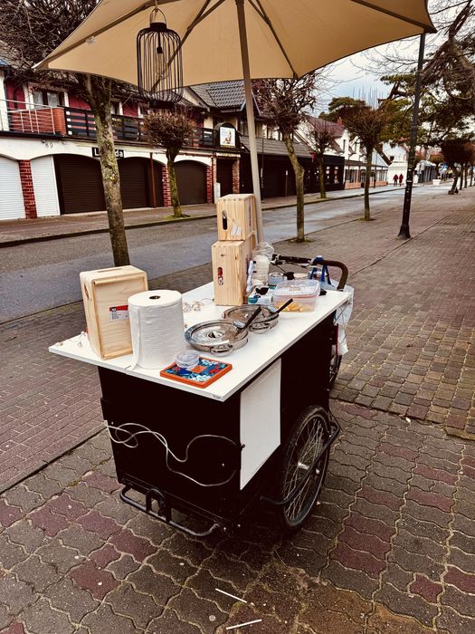 Rower Riksza gastro ( hot dog , grzane wino itp. )