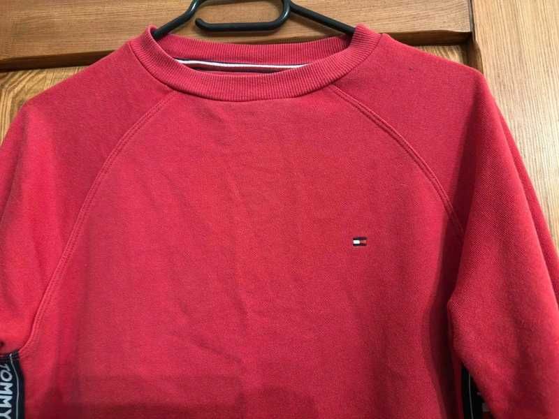 Tommy Hilfiger Czerwona bluza