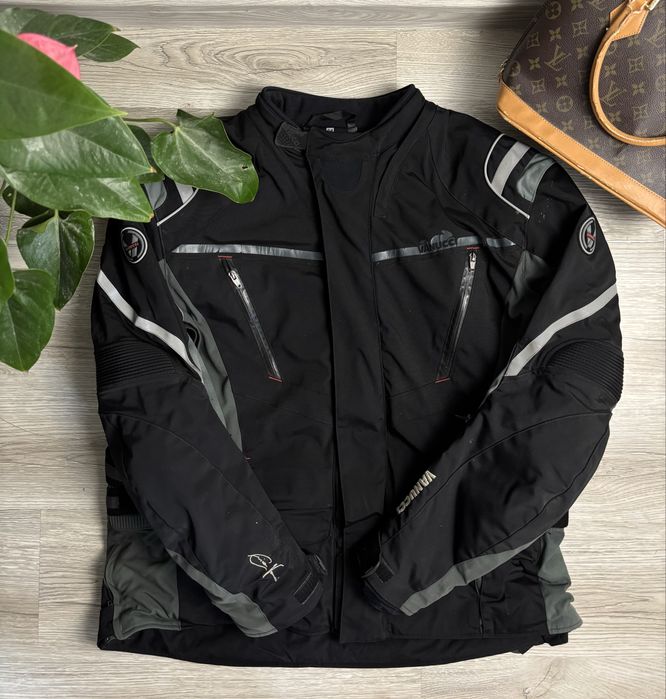 Kurtka motocyklowa Vanucci r 64 5XL meska czarna tekstylna duzy rozm