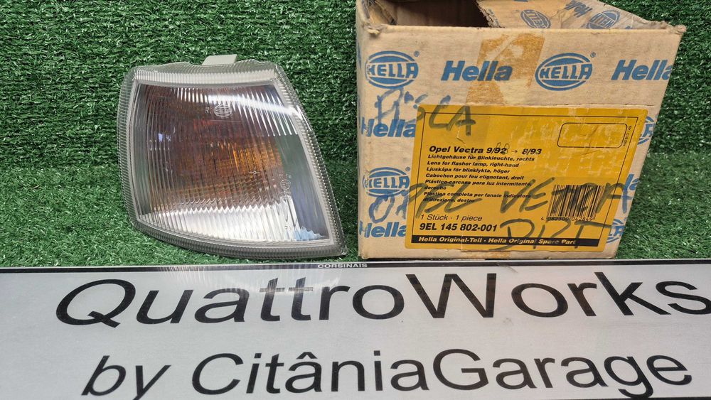 Pisca Farolim Frente Direito Opel Vectra A 1992 a 1995 Ref. 9EL.145802.001 NOVO Original HELLA