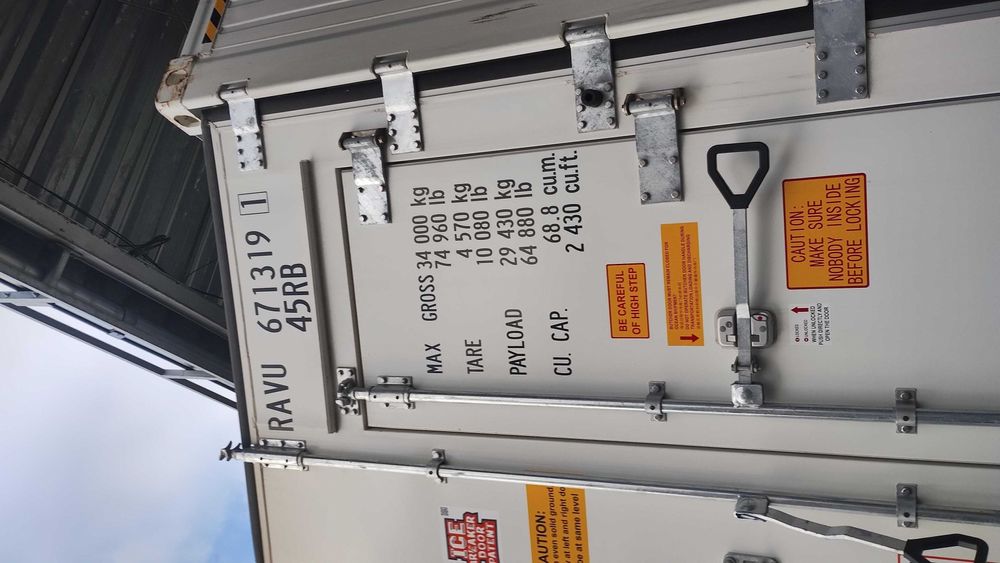 Nowy kontener chłodniczy z rocznika 2025, 12 metrowy 40 HCRF