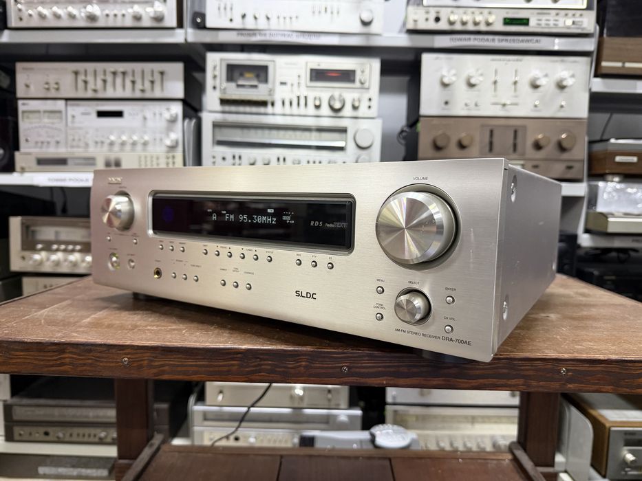 ‼️ Denon DRA-700AE – Amplituner Stereo Hi-Fi z Wejściem Phono i Tunerem FM/AM z RDS | Audio Room