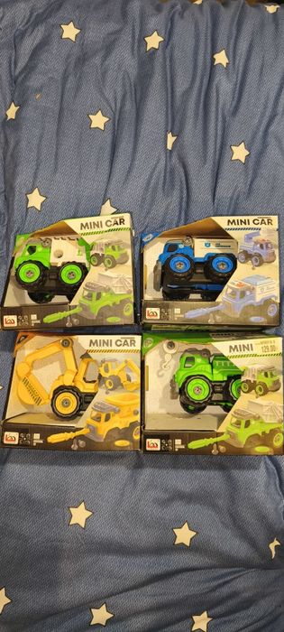 Машинки конструктор мелкая моторика