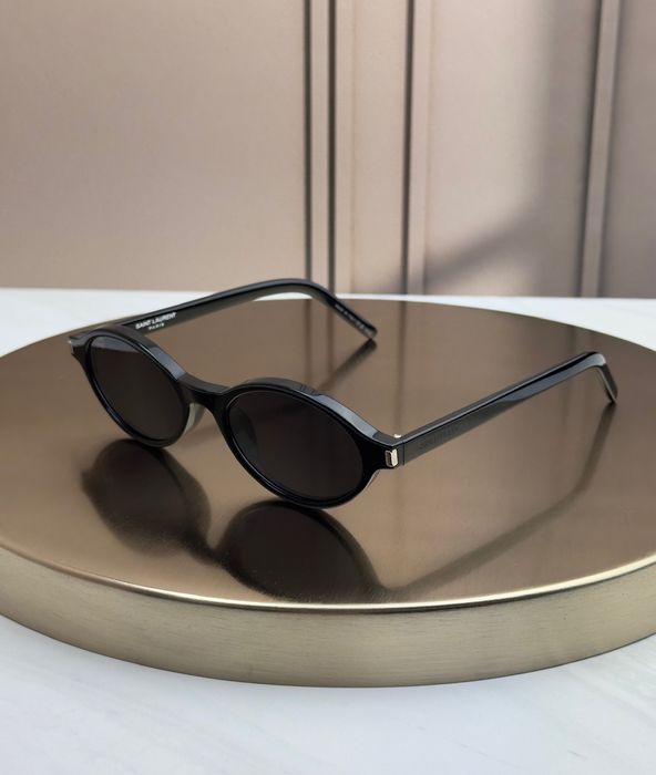 Сонцезахисні окуляри Saint Laurent SL 751 Jeanne чорні круглі ацетат жіночі оригінал