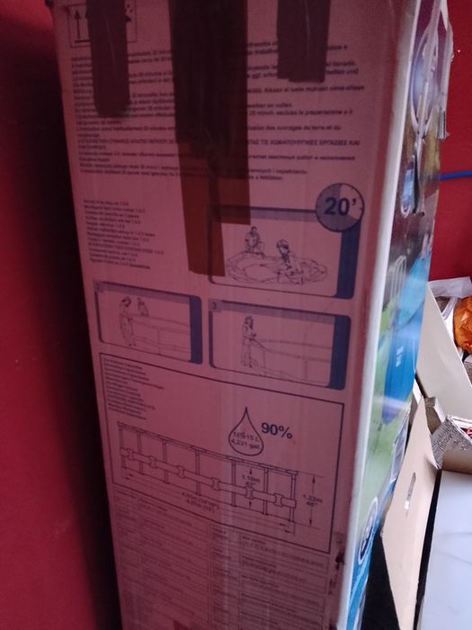 Stelaż basenu Bestway  plus odkurzacz