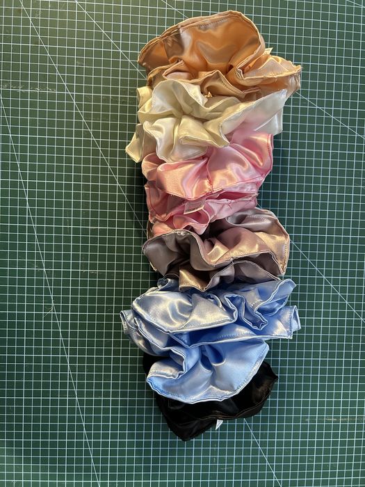 Gumka scrunchie rozmiar MAXI bawełna