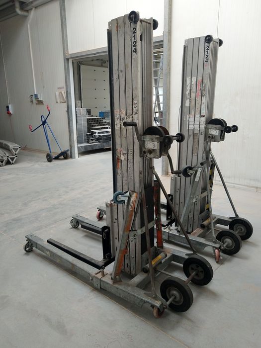 Podnośnik masztowy, madej, podnośnik towarowy, cena za nr 1