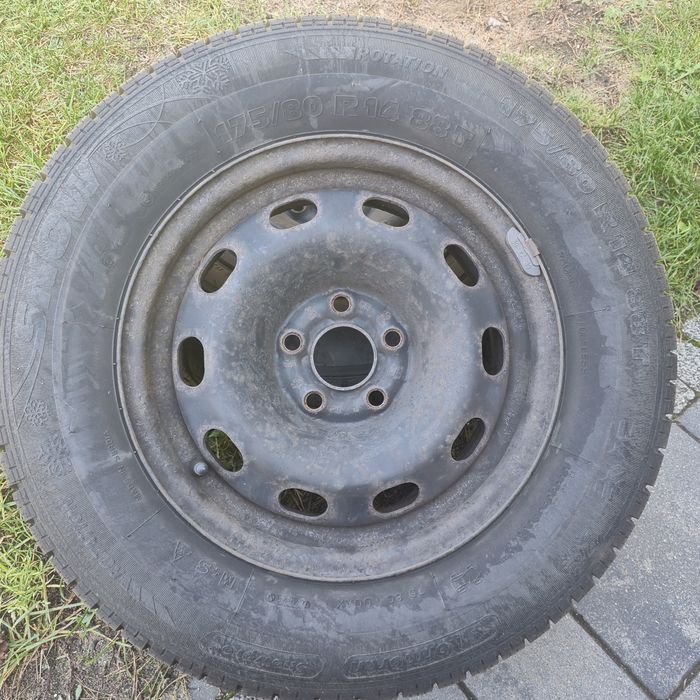 Koła Zimowe 175/80 R14 5x100 VW Bora Golf IV Octavia Leon