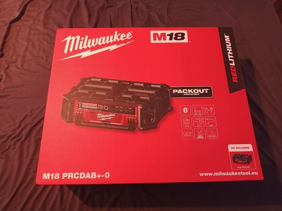 Radio Milwaukee Packout M18 PRCDAB+