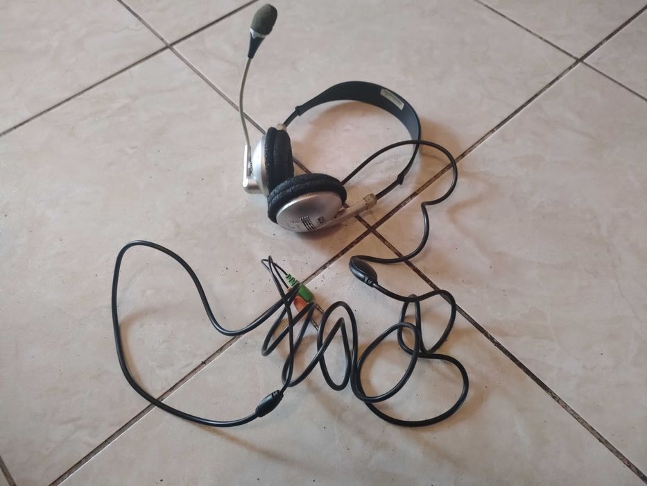 słuchawki wraz z mikrofonem do komputera