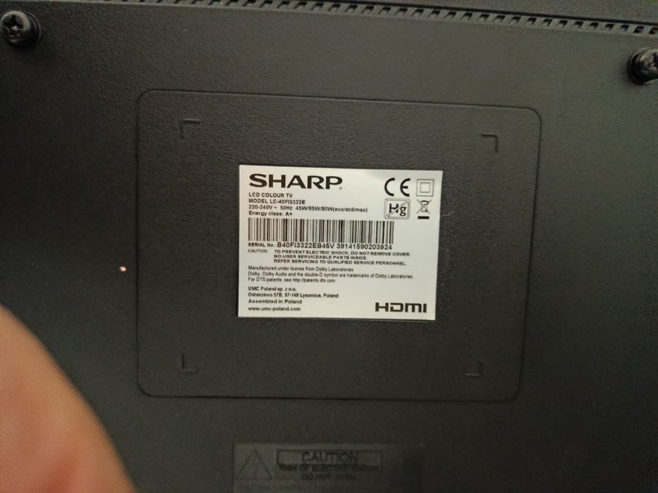 Telewizor Sharp Aquos