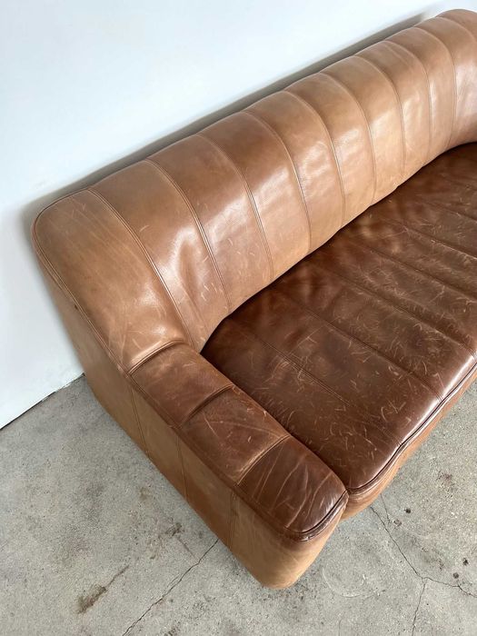 Sofa De Sede vintage oryginalna trzyosobowa