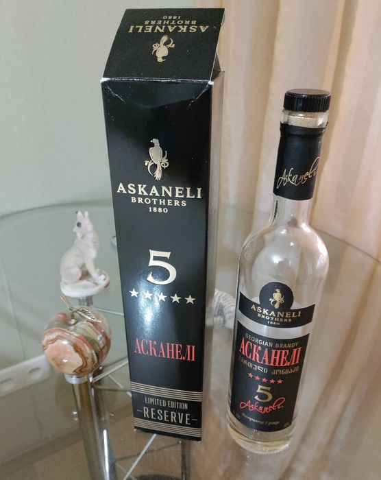 Коробка-упаковка от Hennessy с бутылкой 0,7 литра