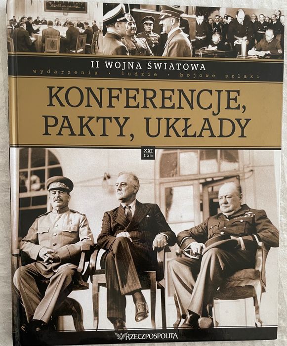 Książka Konferencję, paktu, układy