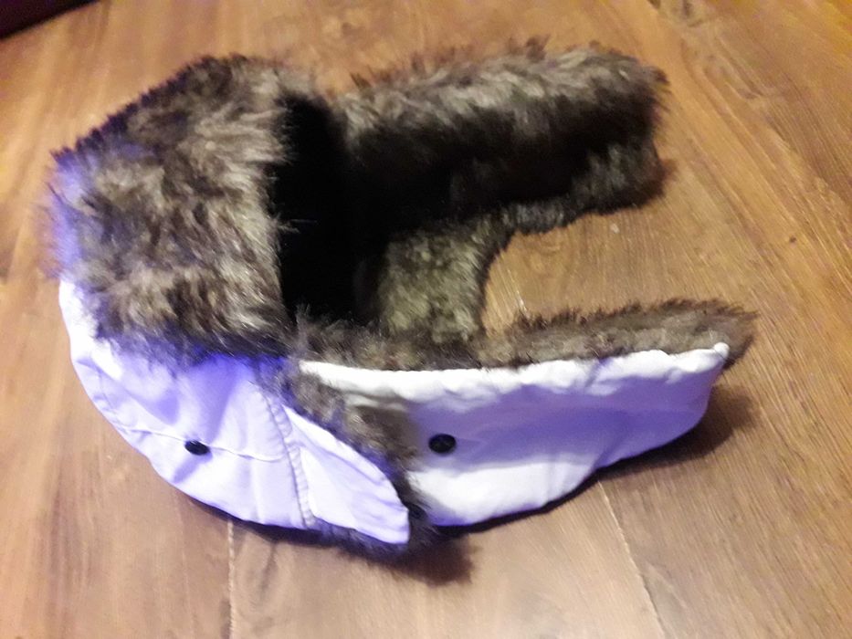 Czapka Pilotka Uszatka Zimowa Ocieplana