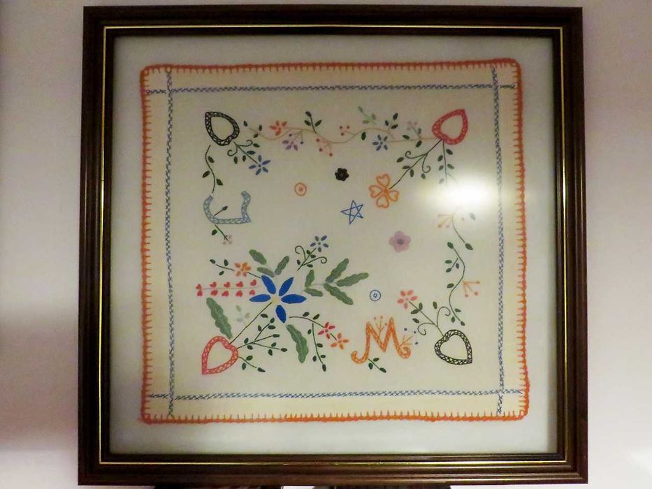 Quadro de Parede Lenço dos Namorados