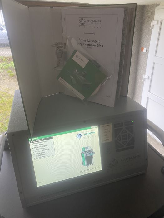 Hella Gutmann Mega Compaa GM3 - analizator spalin, sonda, diagnostyka