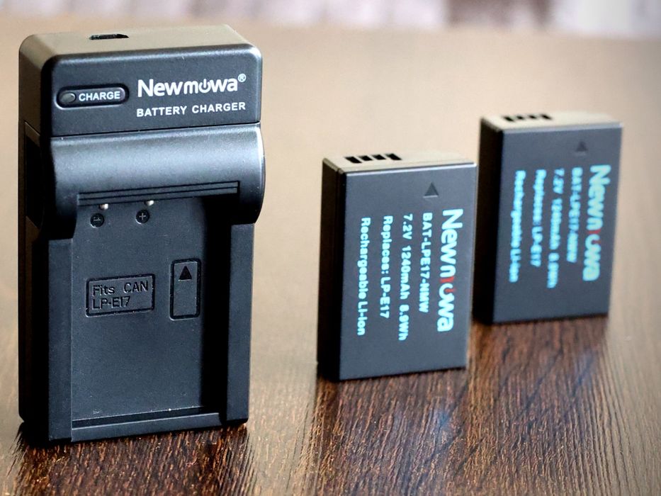 Baterie  do aparatu Canon LP-E17+ ładowarka