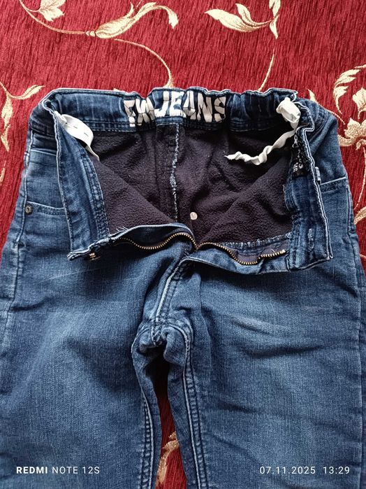 Джинси на флісі 146 см