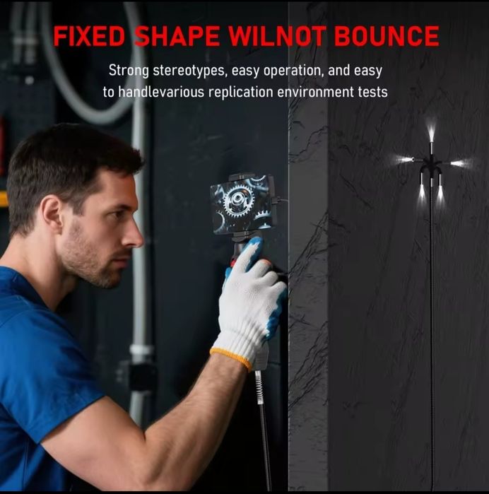 ‼️Поворотний ендоскоп•3,9 мм•1 м‼️