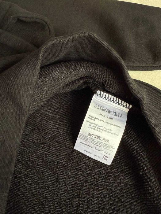 Чоловічий мужская Світшот кофта  Armani  армані Black