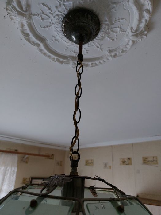 Люстра скляна відкрита