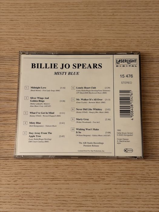 Billie Jo Spears – Misty Blue | CD | LaserLight 15 476