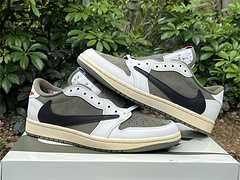 Travis Scott x Air Jordan 1 Low OG Olive Green 36-46