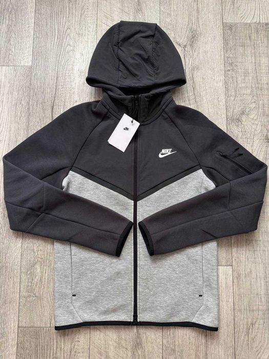 ОРИГІНАЛ! Кофта Nike Tech Fleece Fz Wr Gray XS S M L XL XXL | IH4302-063