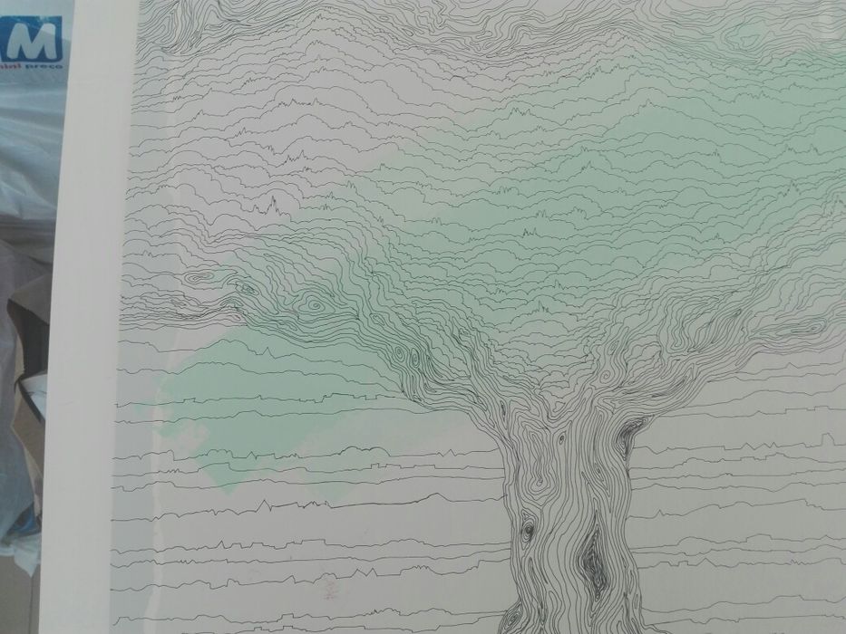 Cerigrafia arvore.