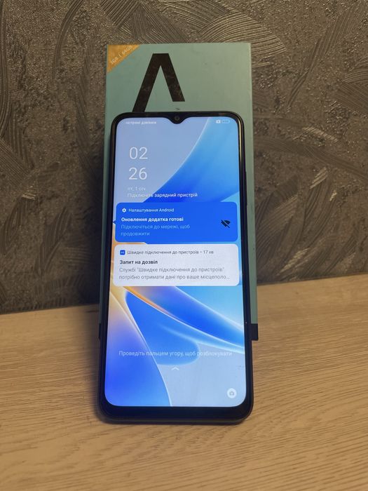 Телефон OPPO A17k Blue 3/64Gb